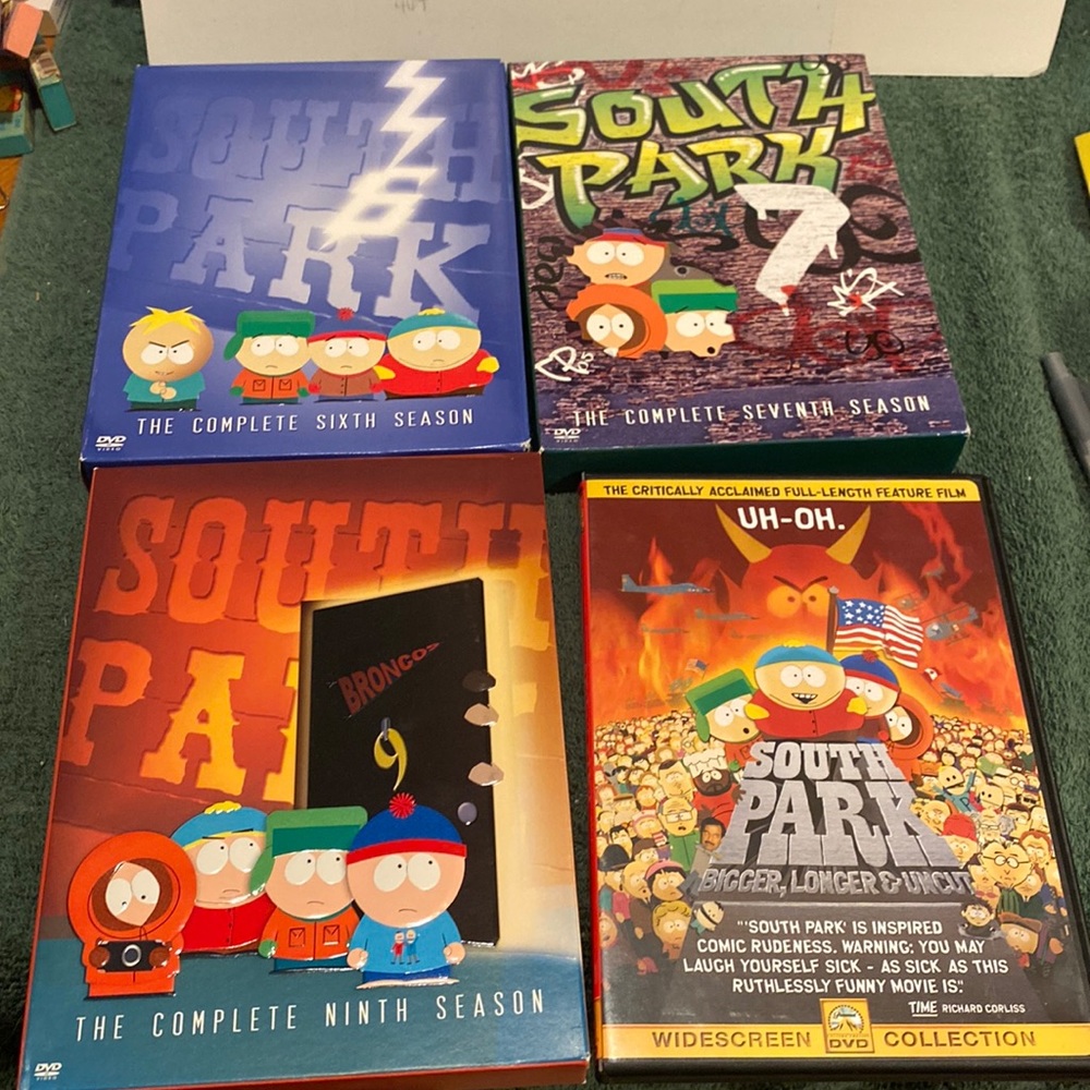 South Park Bundle: Seasons 6, 7, and 9 plus feature film “Uh Oh”